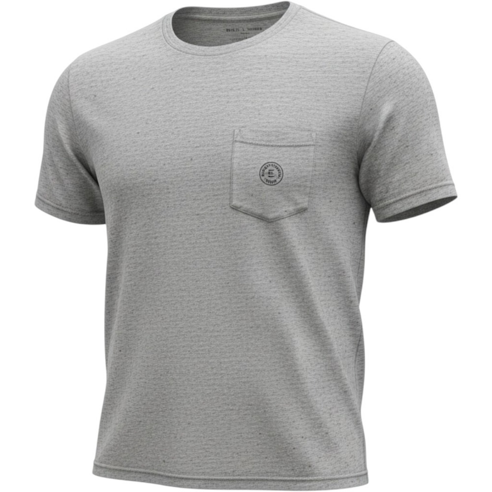 Banana Republic T Shirt Mens XXL Gray Cotton Blend American Explorer Pocket Tee